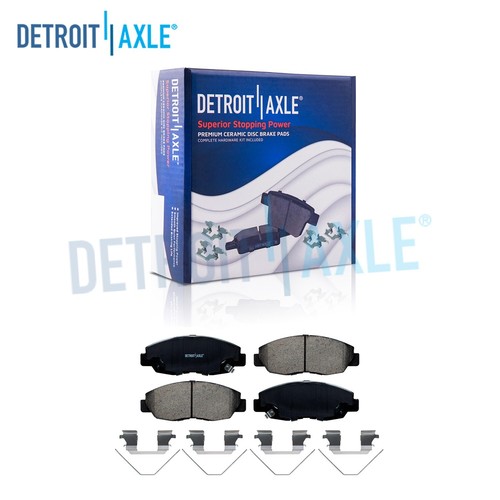 Front ceramic disc brake - ceramic, pads